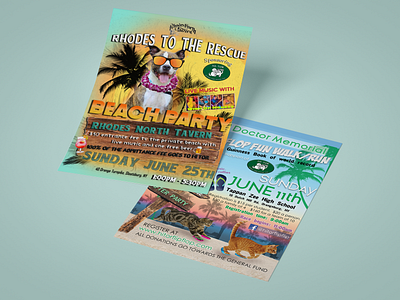 Fundraiser Fliers For Hi Tor Animal Shelter flyer artwork flyer design graphic design graphic art