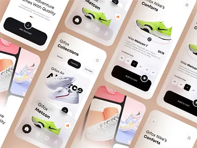 E Commerce Mobile App app design fintech app illustration ui uidesign ux