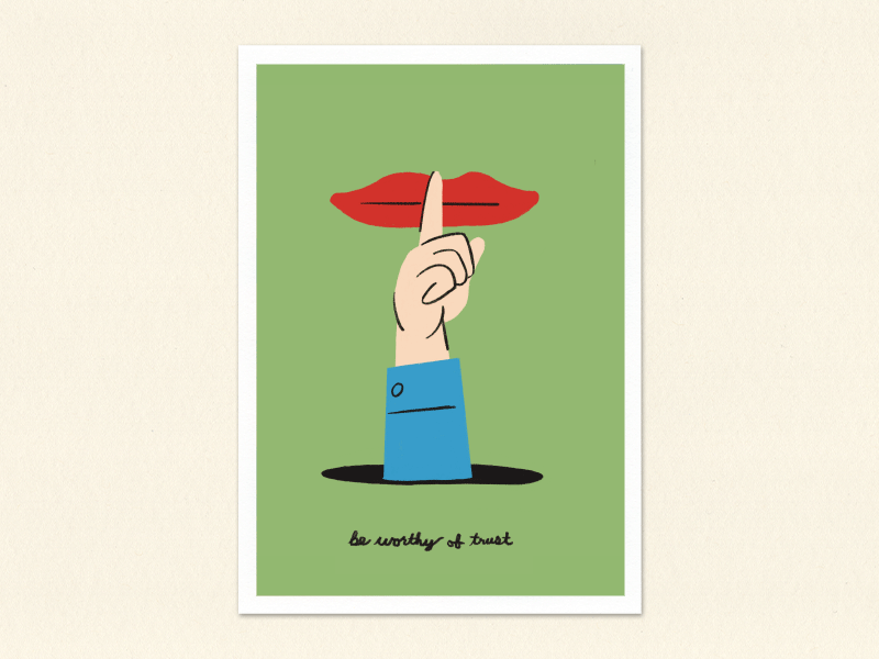 Values Prints illustration print values