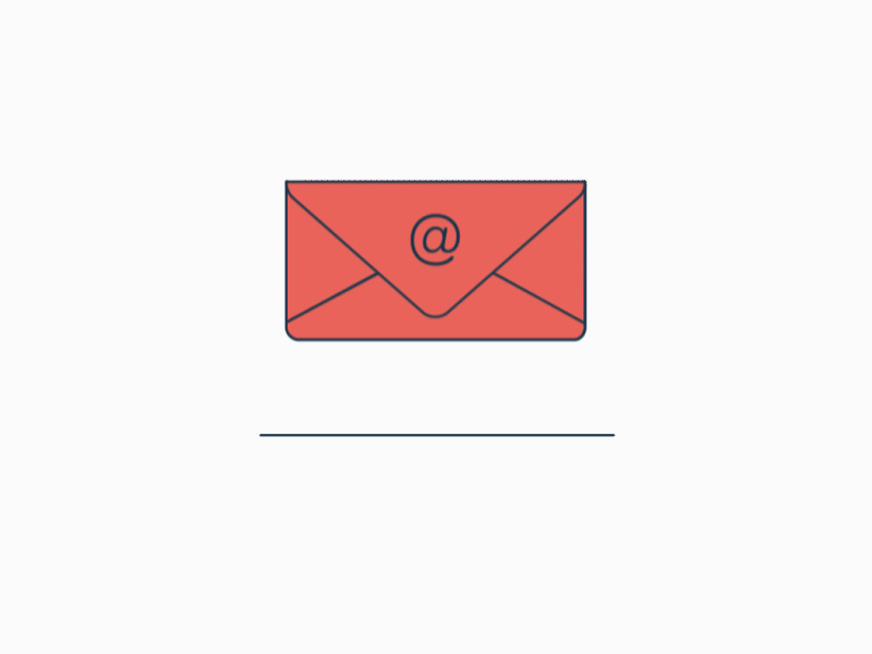 Send an Email animation illustration motion design video