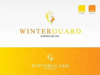 Winterguard - Logo brand dance logo 2d modern