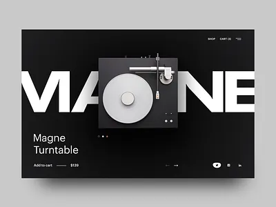 Single Product UI clean dailyui design graphic design illustration landing logo minimal mobile poster site sketch social typography ui vector web