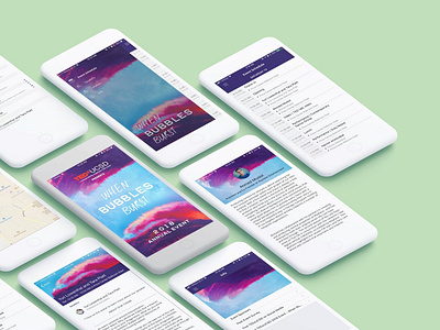 TEDxUCSD 2018 Conference Mobile App branding design event branding ui visual design