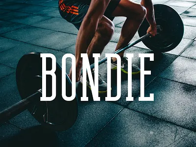 Bondie Free Typeface branding editorial font free font free fonts free typeface freebie freebies identity labels logo logos logotype stationery typeface typography