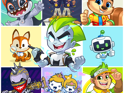 BestNine Mascot Design 2022 brand characters cartoon logo character design characters illustrator logo mascot mascot design mascot designer mascotdesign vector