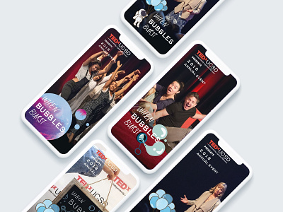 TEDxUCSD 2018 Conference: Social Media advertising branding design event branding illustration logo social media