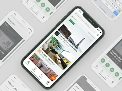 App design experience app calendar coworking coworking space events filter ios ui ux