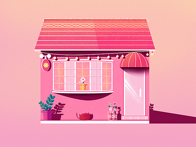 Color-Pink illustration pink