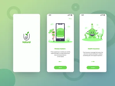 Health and Fitness Tracker concept fitness health app tracker