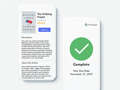Book Reservation app book clean clean app college design framerx green illustration ios library minimal mobile newspaper reserve sketch ui university ux white