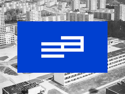 Educational Architecture Logo architecture blue bold branding design flat icon identity illustrator lettering logo minimal photography type typography vector