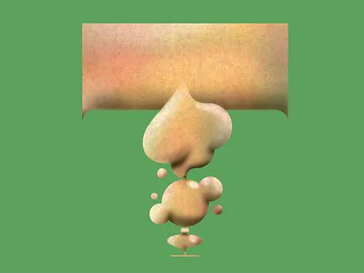 T for 36 Days of Type abstract boutique bubble circles color creation design for fun illustration letter lettering logo minimal organic poster shape typography