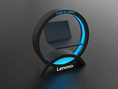 Retail Element (Concept) 3d alexi mathew branding concept floating render retail