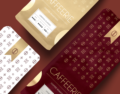 Cafferie: Packaging & Visual Identity Design artwork branding coffee design graphic design logo packaging visual identity