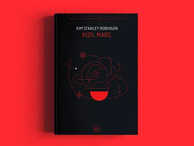 Red Mars book branding cover illustration ithaki kim stanley robinson mars red mars trilogy