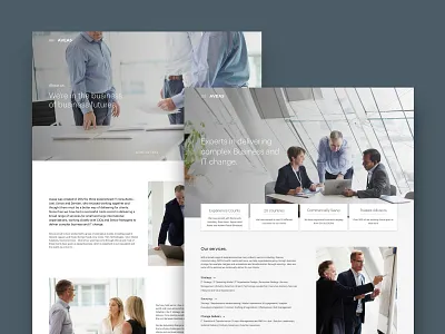 Aveas.co.uk design ui ux web website