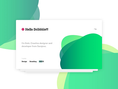 Glad to be part of the community adobe xd design first shot illustration minimalism typography ui web