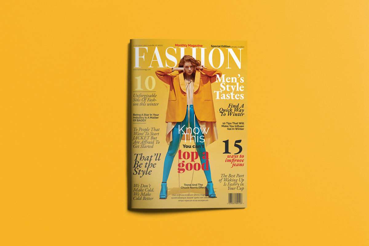 The Best Fashion Magazine Layout by Print Graphic Role on Dribbble