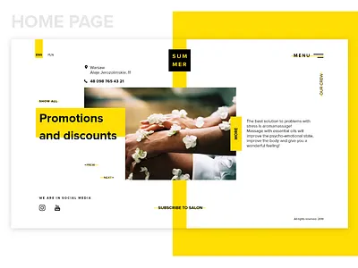 SUMMER design ui ux web
