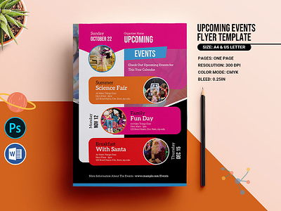 Upcoming Events Flyer advertising christmas day christmas event event event flyer event organizer event rent flyer holiday event kids party ms word new year day new year event party for rent photoshop template playlands promotion flyer upcoming event upcoming events upcoming events flyer