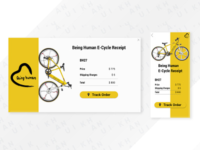 Daily UI Challenge #017 Email Receipt android animation app challenge daily ui daily ui 017 dailyui design email email receipt flat ios minimal typography ui ui ux ui template ux web website