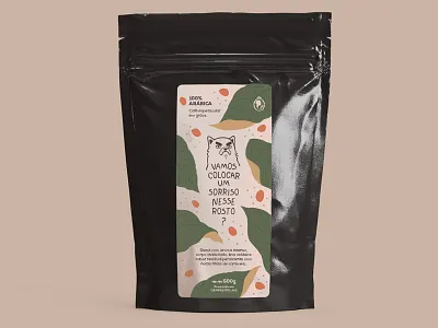 Coffee Label adobe dimension branding cofee coffe coffee coffee bag design food illustration label label design label mockup label packaging label product minimal mock up pack design package package design simple