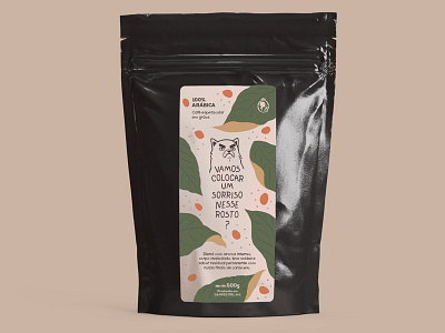 Coffee Label adobe dimension branding cofee coffe coffee coffee bag design food illustration label label design label mockup label packaging label product minimal mock up pack design package package design simple