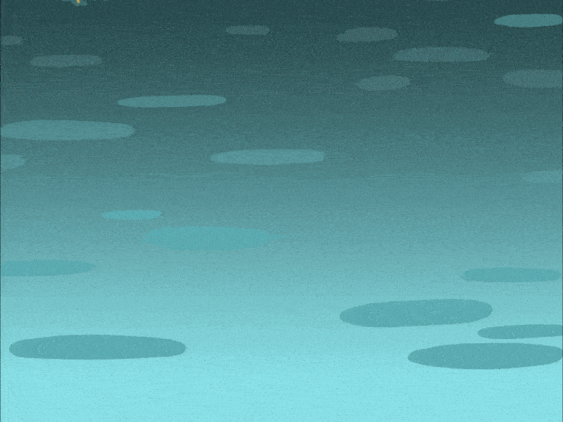 Philip Engstrom animation character character animation fish illustration pike water