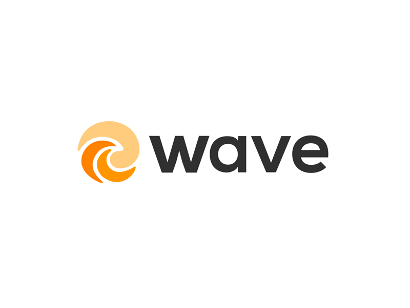 Example of Wave logo animation