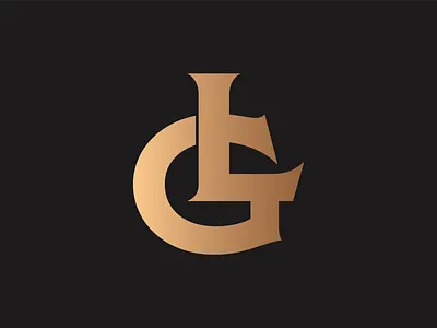 Killed LG Monogram branding design g gold icon l lg logo mark monogram typography