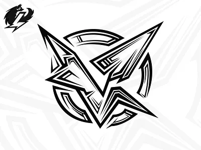 Vuzerk Tribal art design illustration logo tribal vector