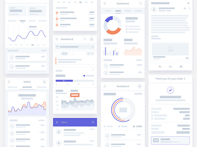 Flowcharts Business app branding charts clean design finance flat flowcharts graphs ios minimal ui user ux wallet web wireframe