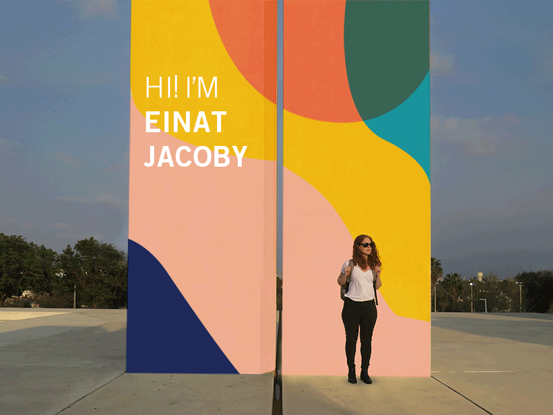 Portfolio Gif - Einat Jacoby animation branding design gif portfolio