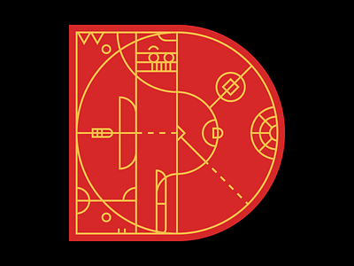 D-36DAYSofTYPE 2d art 36days d 36daysoftype adobe black flat illustration illustrator letterforms simple typography vector