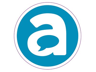 Ask for Buzz a ask logo referral speech speech bubble