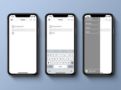 Daily UI 042, Todo List 100 day challenge 100 day ui challenge dailyui dailyui042 design diseño simple sketch app todo todolist ui ui ux uidesign uipractice