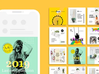 Social Media Posting/Booster Kit for Instagram banners booster kit instagram instagram banners posting social social banners social marketing social media social ui