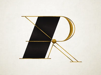 36 Days Of Type: R 36 days 36 days of type 36 days of type lettering custom type custom typeface design drop cap drop caps illustration mark r symbol type type art type challenge type daily typography typography art typography design vector