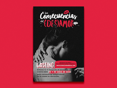 Casting Poster casting design film logo design poster poster design