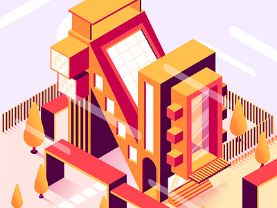 36 Days Of Type // N 36 days of type capital letters city design erikdgmx graphic design illustration illustrator lettering letters style vector vector artwork