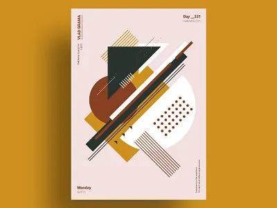 CLAM - Minimalist poster design abstract abstract art abstract design composition design design art geometric geometric art geometric design geometric illustration illustration minimalism minimalist minimalist design minimalist poster poster poster a day poster art poster challenge poster collection