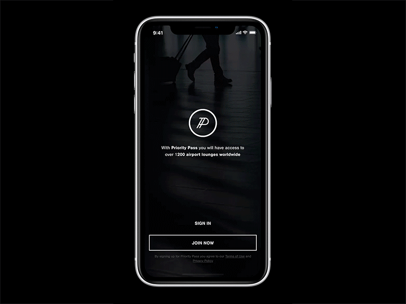 Priority Pass animation app design app animation brand design gif interaction animation interaction design interface animation interface design interface designer prototype prototype animation ui web design user experience ux ui ux design