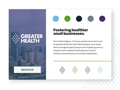 Greater Health Insurance Plan branding enterprise group health health insurance healthcare icon insurance logo miami purple typography