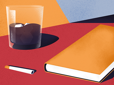 Thoughts adobe colorful design dribbble dribbblers flat grainy illustration illustrations illustrator photoshop shade shadows shots vector