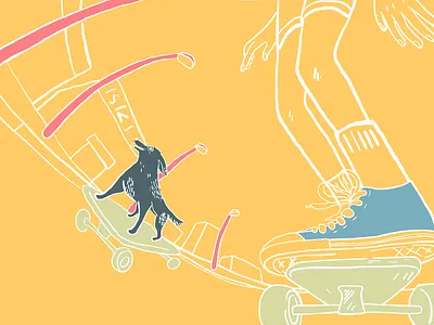 3 of the Most Useful German Start Ups for Event Organisers blog illustration skating vector