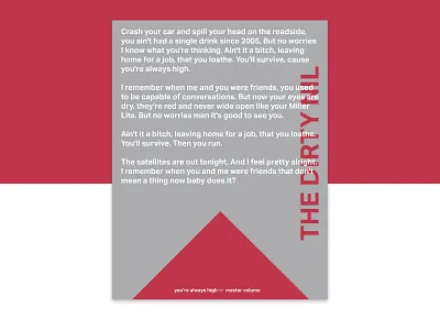 You're always high aktiv grotesk graphic design graphics helvetica illustrator layout photoshop poster poster design type typography