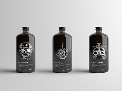 Shut The FuCup Cold Brew Coffee Packaging branding coffee illustration layout package design