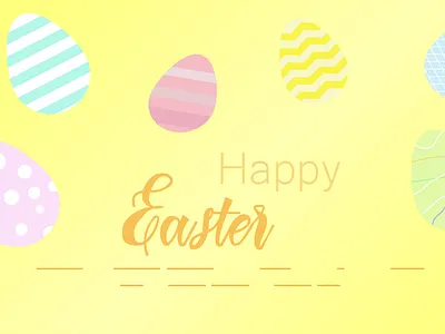 Easter animation art branding design designer flat icon illustration illustrator logo minimal typography vector web website