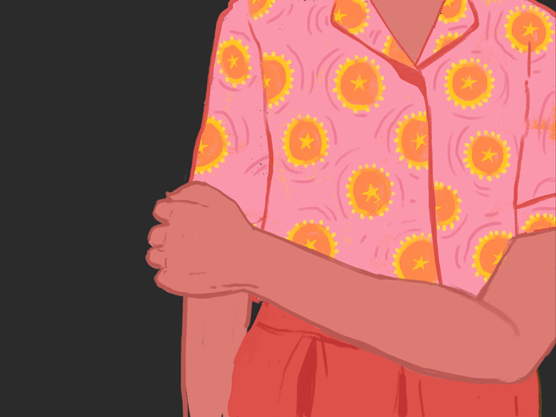 Got a few tricks up my sleeve animate animation bunny gif illustration magic rabbit sleeve tricks