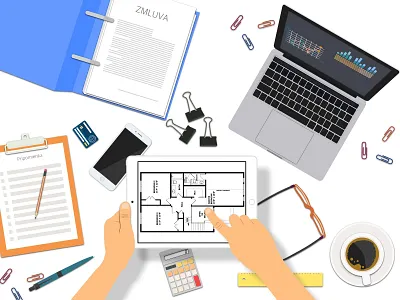 Skills Office illustration vector vector graphics